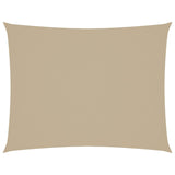 Vidaxl Sun Shade Rectangular 3x6 M in tessuto Oxford beige