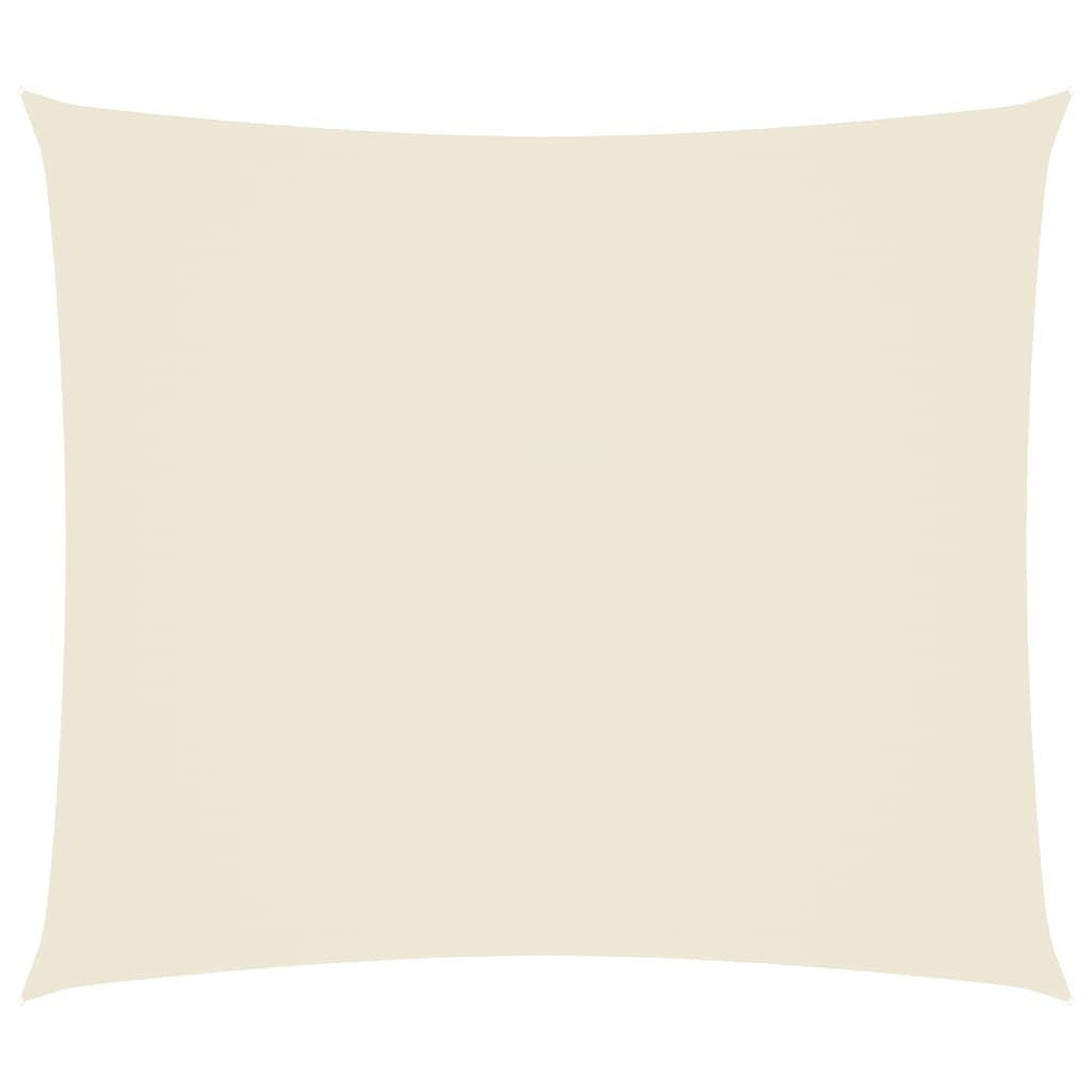 Vidaxl Sunshade rektangulær 2x2,5 m Oxford Fabric Cream -farvet