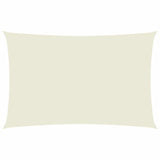 Vidaxl Sun Shade Rectangular 2x5 M in tessuto Oxford Crème colorato