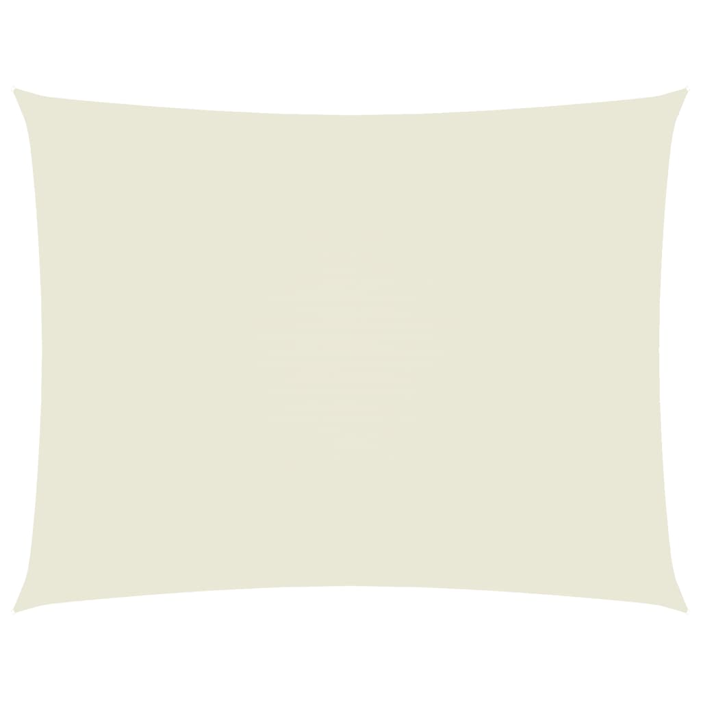 Vidaxl sunshade Rectangular 2.5x4 m oxford fabric crème -colored