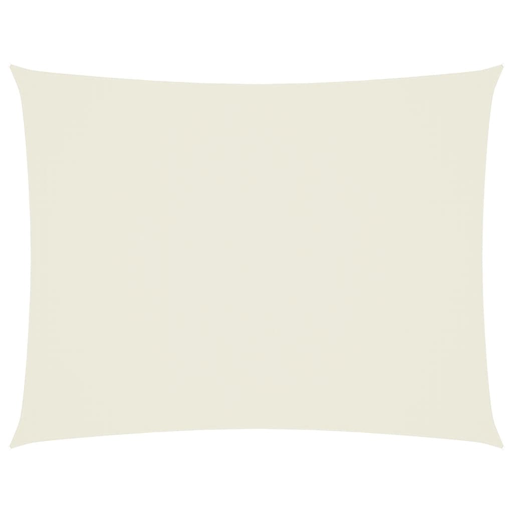 Vidaxl Sunshade rektangulær 3x4,5 m Oxford Fabric Crème -farvet