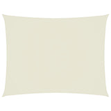 VIDAXL Sunshade Rechteckige 6x7 M Oxford Stoff Crème -Colored