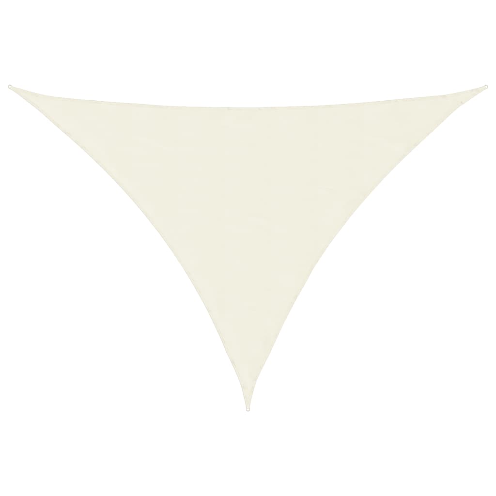 Vidaxl Sunshade Triangular 3x3x4.24 M Oxford Fabric crème coloreed