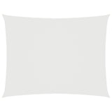 Vidaxl Shade Rectangular 2,5x3,5 M tessuto Oxford bianco