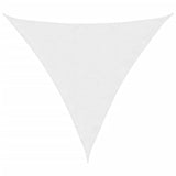 Vidaxl SunShade Triangular 3,6x3,6x3,6 m Oxfordská textilie bílá