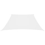 Vidaxl Zonnezeil Trapezium 2 4x3 M Oxford Fabric White