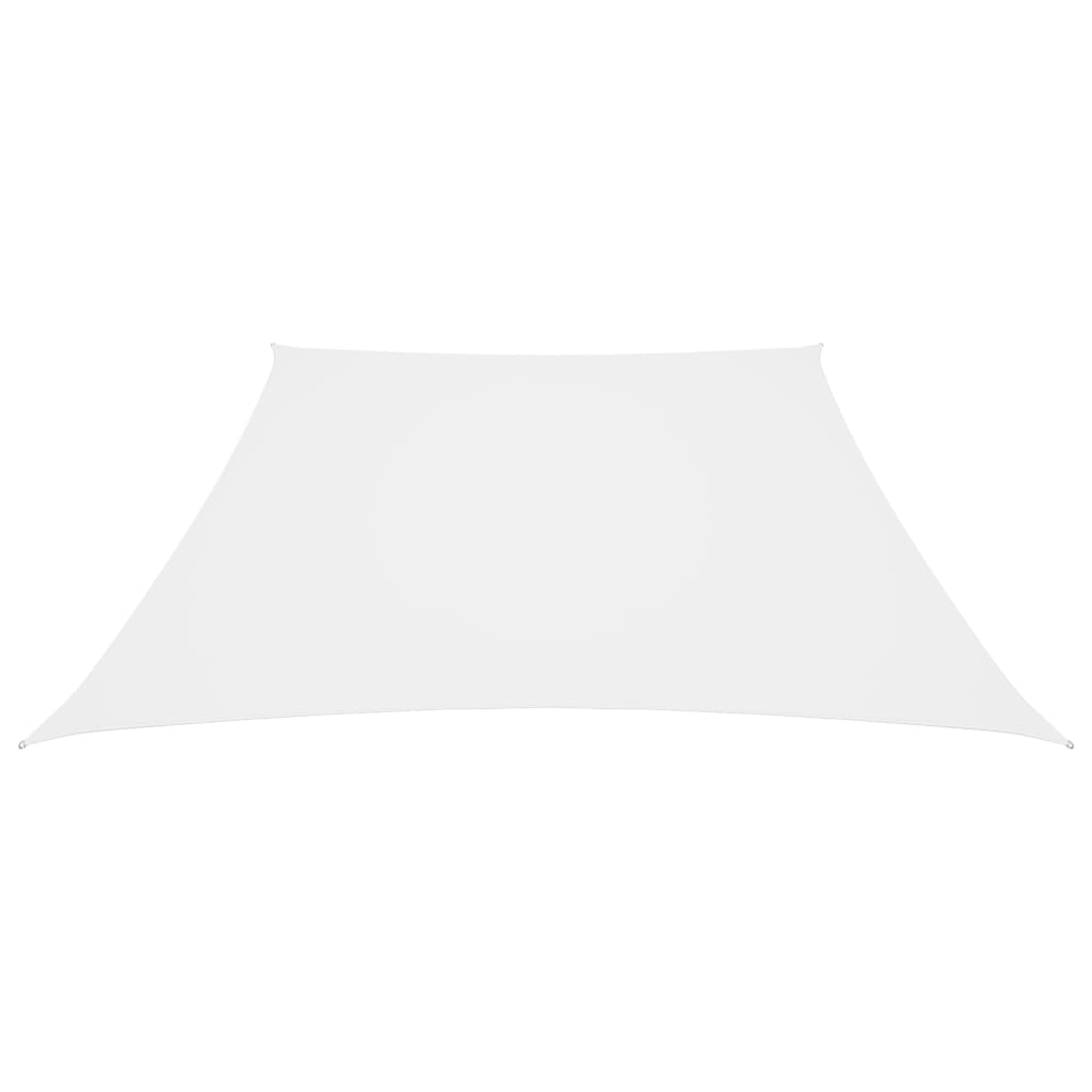 Trapecio Vidaxl Sunshade 3 4x3 M Oxford Fabric White