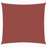 Vidaxl Sun Shade Square 2,5x2,5 M tessuto Terraccota