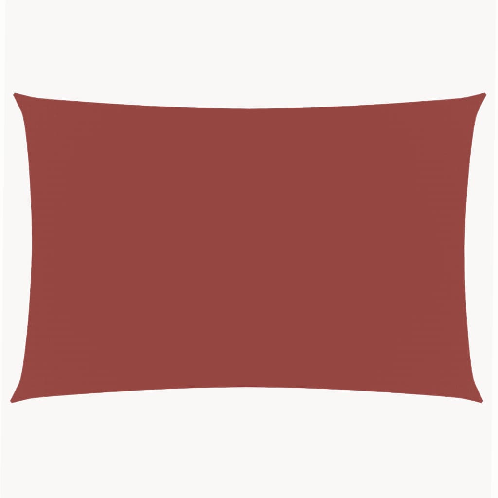 Vidaxl Sunshade Rectangular 2x5 M Oxford Fabric Terracotta -farvet