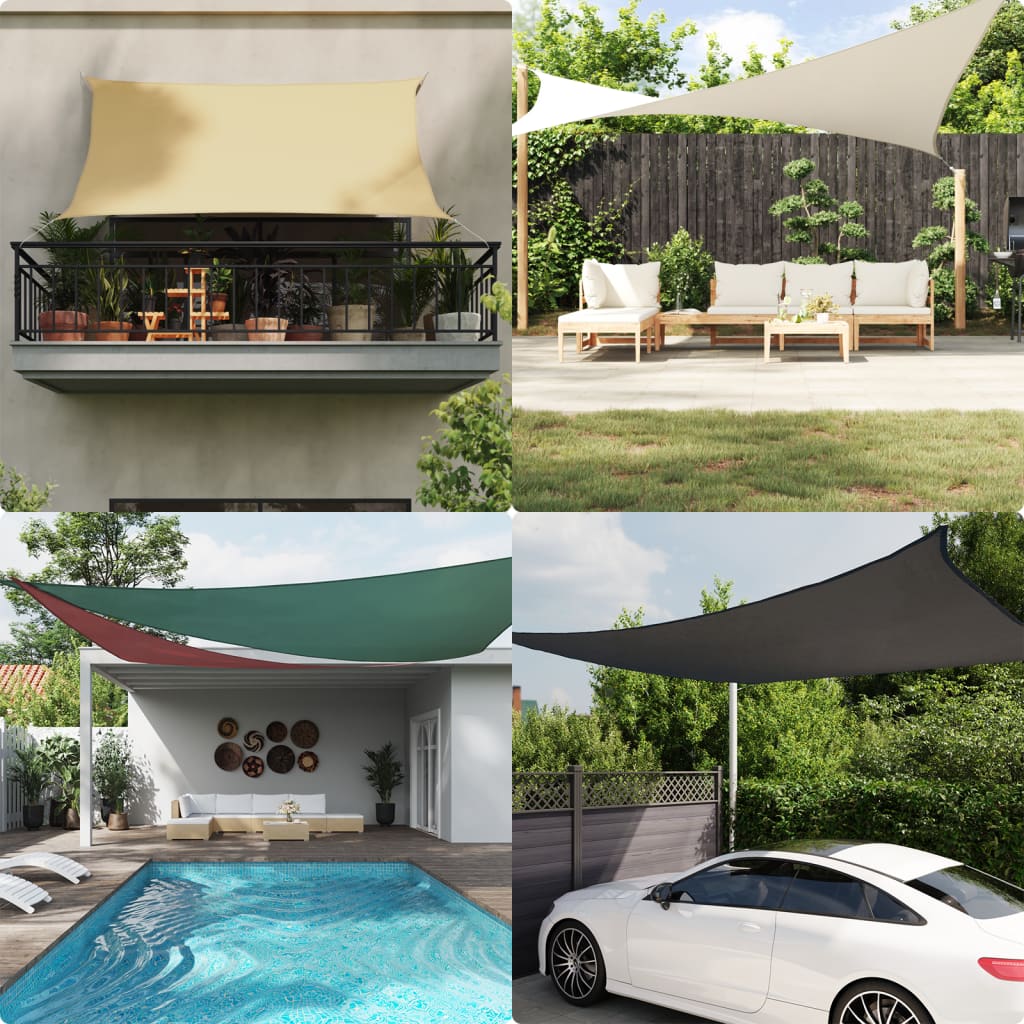Vidaxl Sunshade Rectangular 2x5 M Oxford Fabric Terracotta -farvet