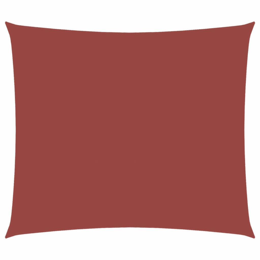 Vidaxl sunshade rectangular 2.5x3 m oxford fabric terracotta -colored