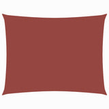 Vidaxl Sonnenschatten Rechteckig 3x5 M Oxford Stoff Terrakotta -gelenkt
