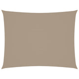 Vidaxl Sunshade Rectangular 2x3.5 M Oxford fabric taupe