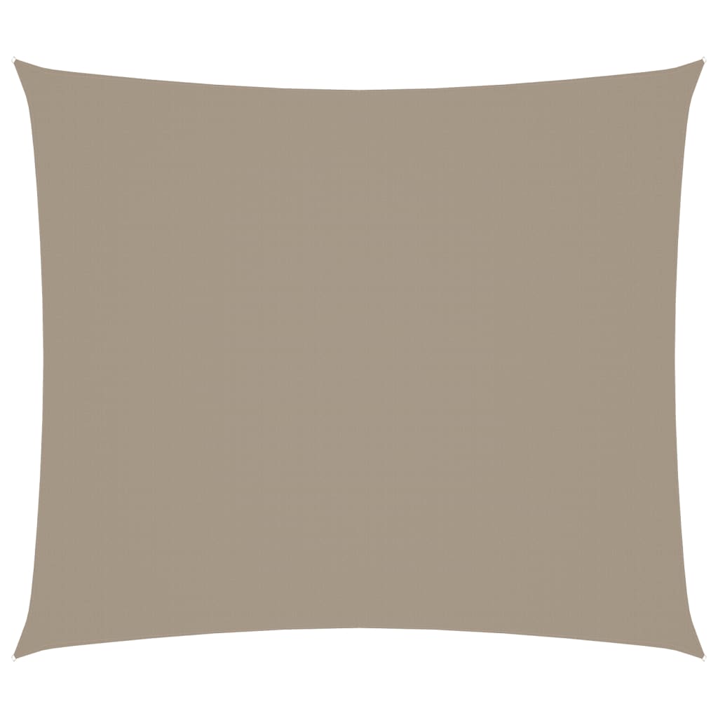 Vidaxl Sunshade Rectangular 2.5x3 M Oxford Fabric Taupe