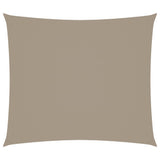 Vidaxl Sunshade Rectangular 2.5x3 M Oxford Fabric Taupe