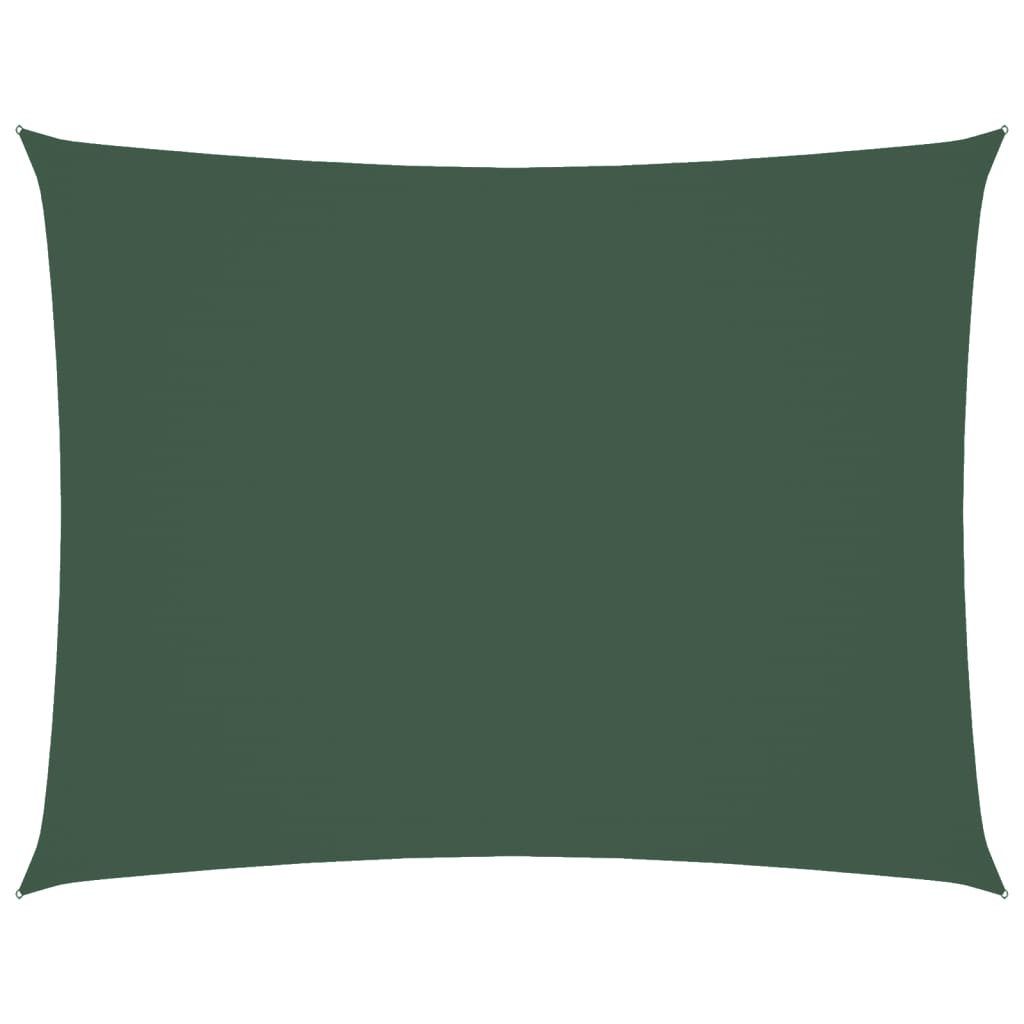 Vidaxl Shadow cloth rectangular 3x6 m oxford fabric dark green