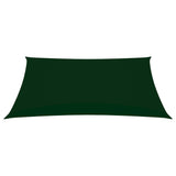 Vidaxl Sun Shade Rectangular 6x7 M tessuto Oxford Verde scuro