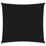 Vidaxl Sunshade Square 2x2 M Oxford Stof sort sort