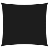 Vidaxl Sunshade Square 3.6x3.6 M Oxford Fabric Negro