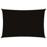 Vidaxl Sunshade rektangulær 2x4 m Oxford Stof sort