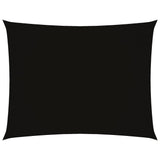 Vidaxl Sunshade rektangulær 2,5x4 m Oxford Stof sort
