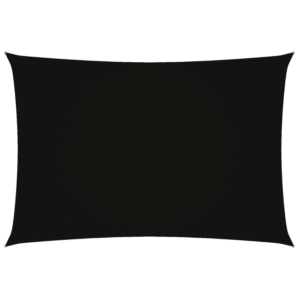 Vidaxl Sunshade rektangulær 2,5x4,5 m Oxford stof sort