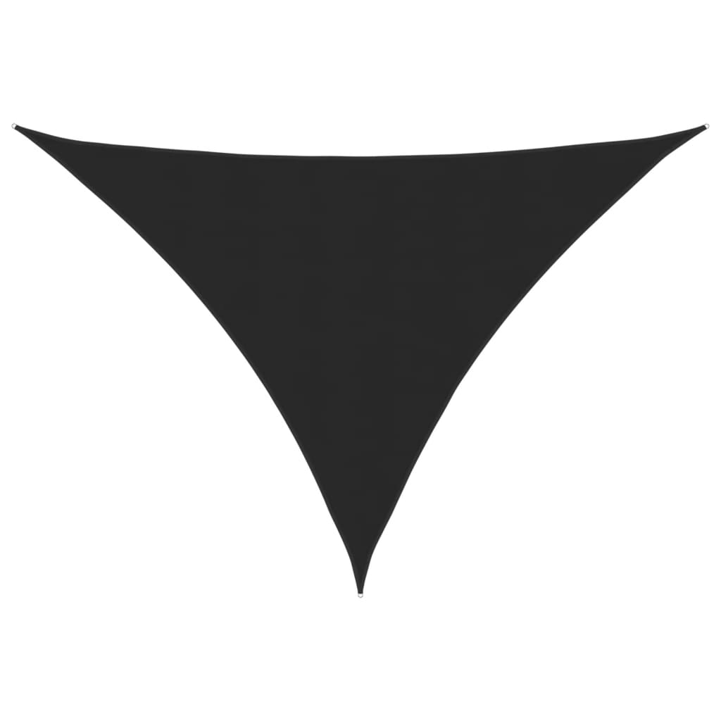 Vidaxl Sunshade Triangular 4x4x5.8 m Oxford fabric black