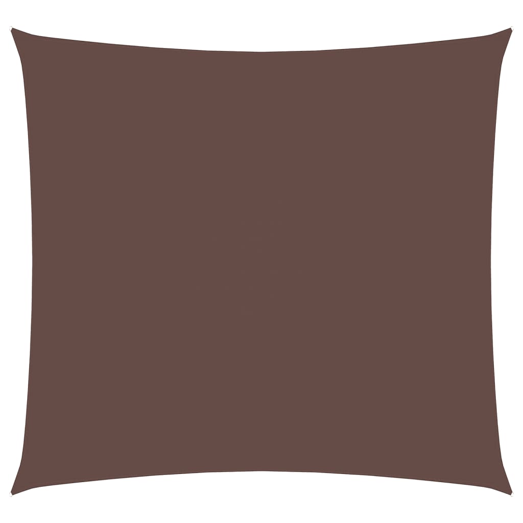 Vidaxl awning square 4.5x4.5 m Oxford fabric brown