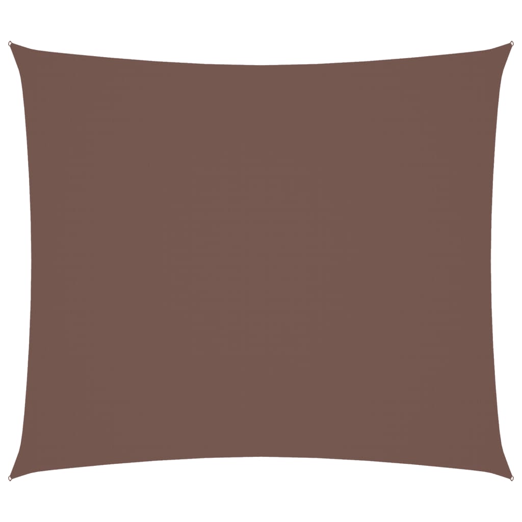Vidaxl Sun Shade Rectangular 2x2,5 M tessuto Oxford marrone