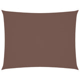 Vidaxl Sunshade Rectangular 2x3 M Oxford Fabric Brown