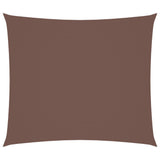 Vidaxl Sunshade Rectangular 2.5x3 M Oxford fabric brown