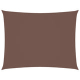 Vidaxl Sunshade Rectangular 2,5x3,5 m Oxford Stof brun