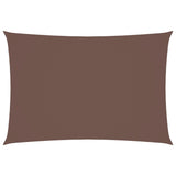 Vidaxl Sunshade Rectangular 2.5x4.5 m Oxford fabric brown