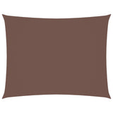 Vidaxl Sunshade Rectangular 3,5x5 m Oxford Fabric Brown