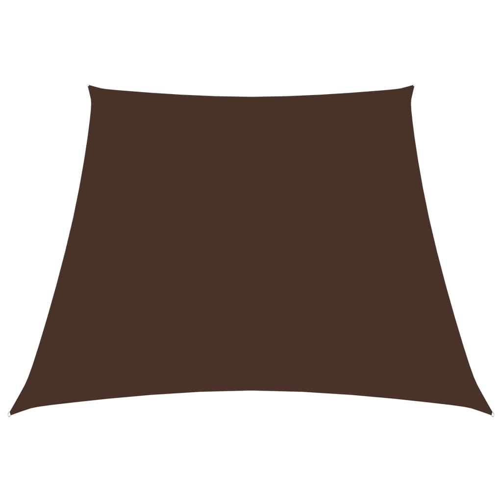 Vidaxl Zonnezeil Trapezium 2 4x3 M Oxford fabric brown