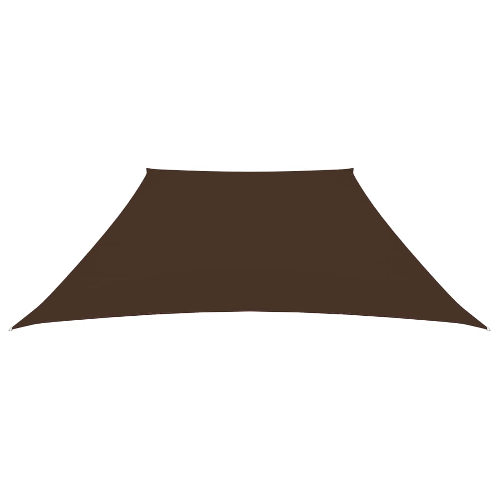 Vidaxl Zonnezeil Trapezium 2 4x3 M Oxford fabric brown