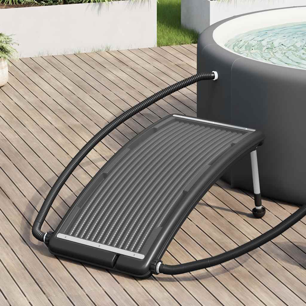 Vidaxl solar pool heater panel curved 110x65 cm