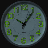 Vidaxl wall clock luminous 30 cm white