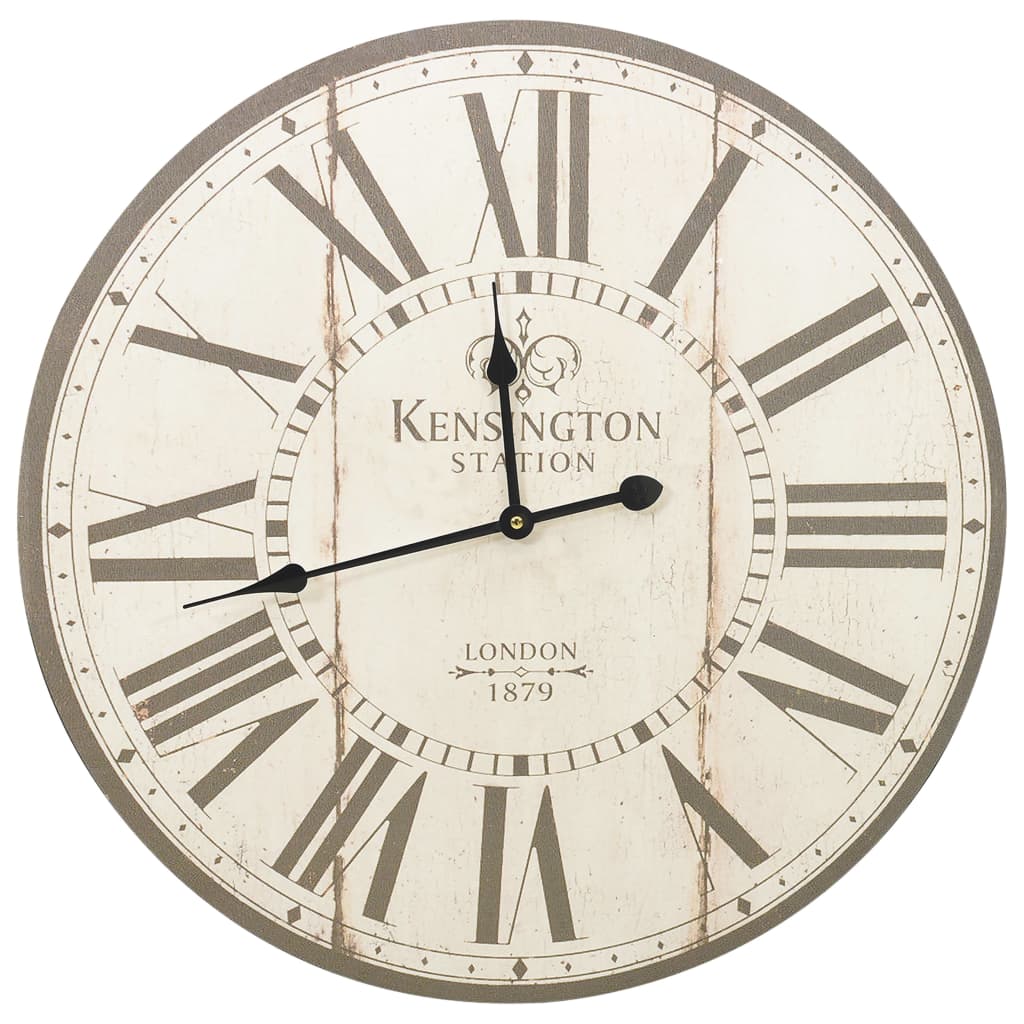 VidaXL wall clock Vintage style 60 cm London