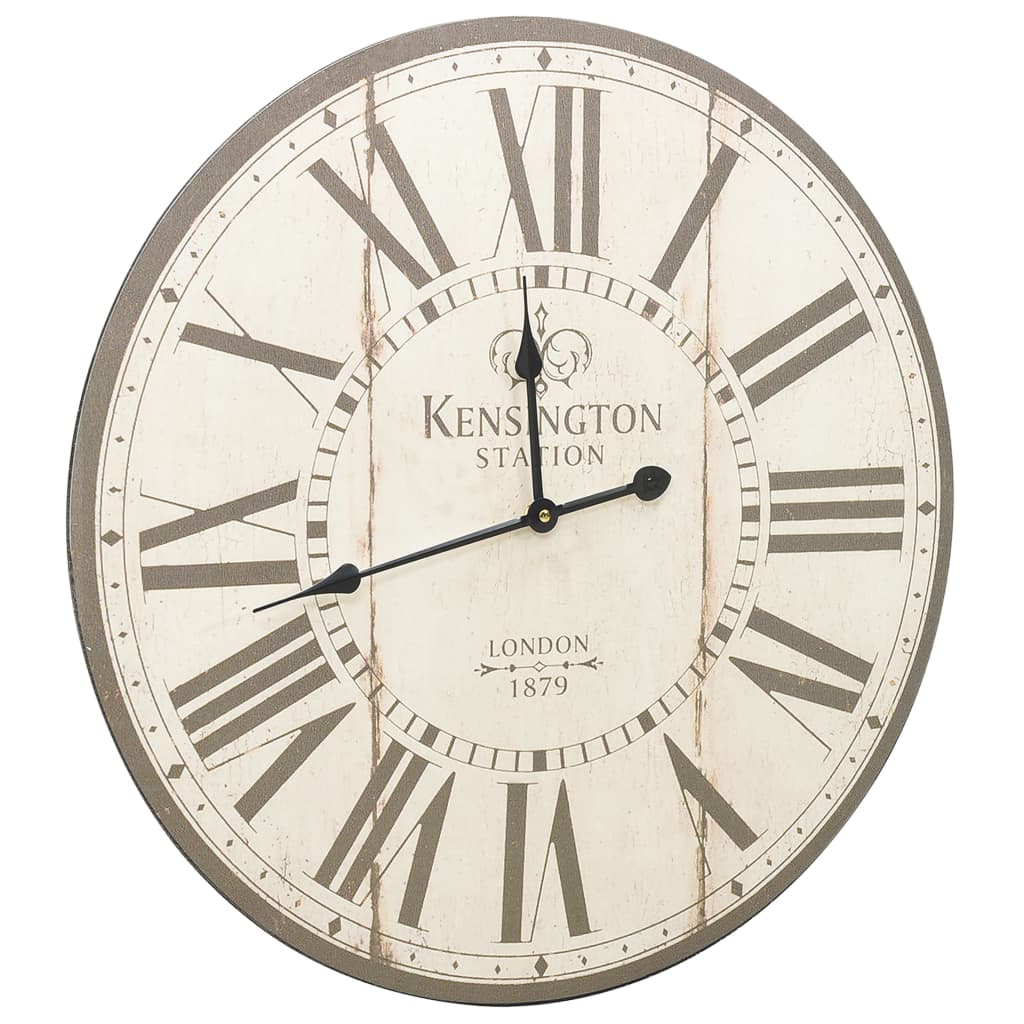VidaXL wall clock Vintage style 60 cm London