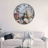 VidaXL wall clock Vintage style 60 cm