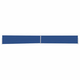 Vidaxl vrtni zaslon Extendable 170x1200 cm modra