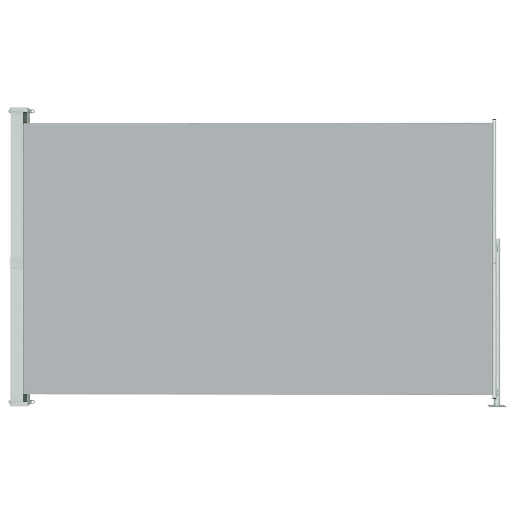 Vidaxl retractable garden screen 200x300 cm gray