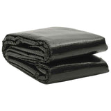Couverture de piscine vidaxl rectangulaire 500x300 cm pe noir