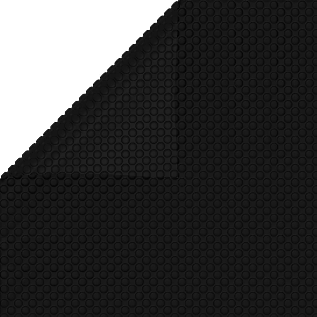 Couverture de piscine vidaxl rectangulaire 1000x600 cm pe noir