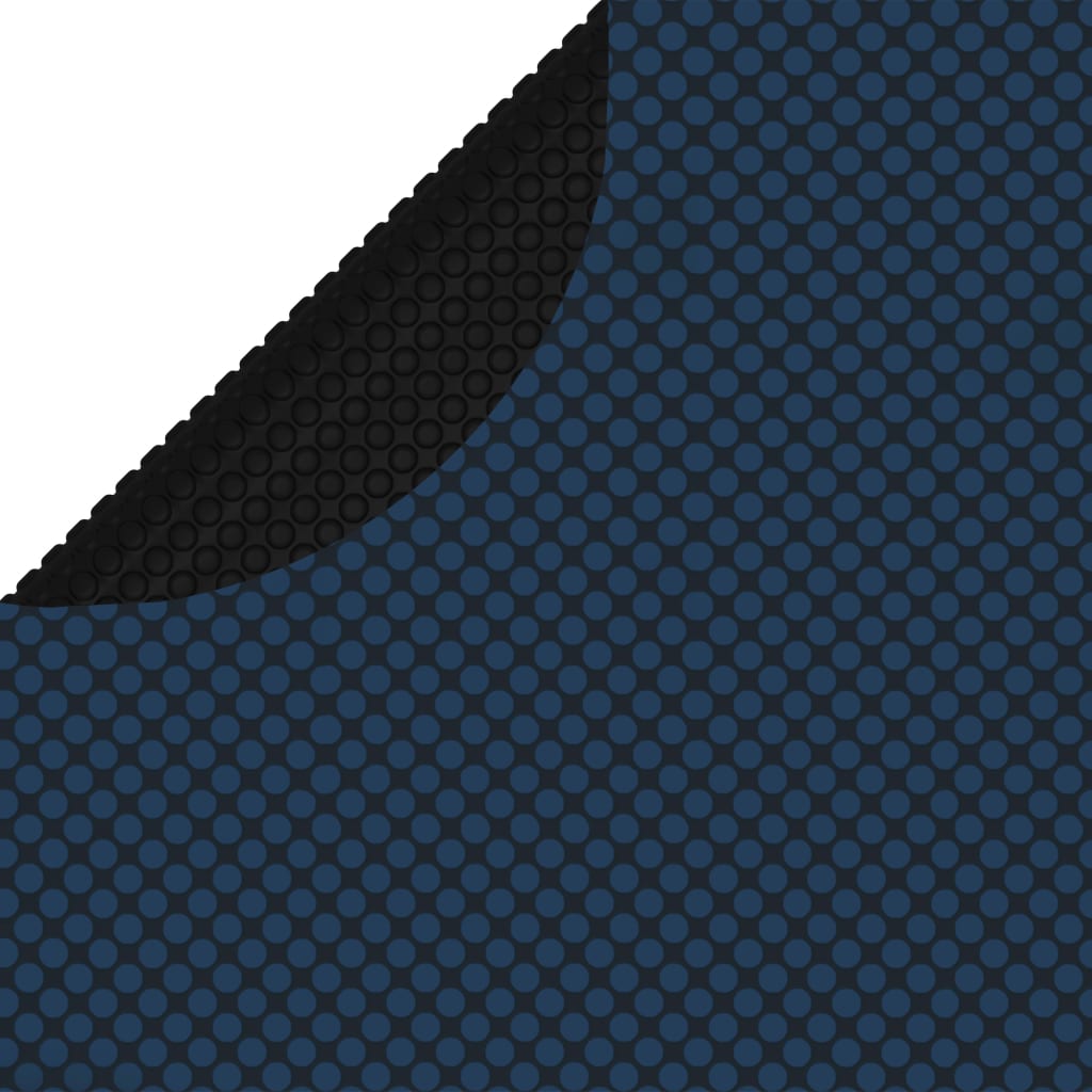 Vidaxl Swimming pool foil Solar floating 549 cm PE Black and blue