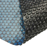 Vidaxl pool foil Solar floating 549x274 cm PE Black and blue