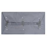 Vidaxl tuinwagenvoering 81x41x21 cm stof donkergrijs
