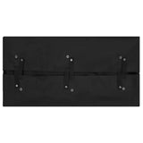 Vidaxl Rees Fronten 81x41x40 cm Stoff schwaarz
