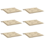 Vidaxl Gaart CHAIR KUSHIOUNEN 6 PCS 40X4XX4 cm Oxford Stoff Biker